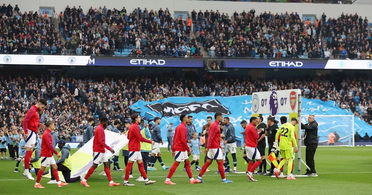 Man City fans make clear Premier League 115 charges protest with Arsenal repeat