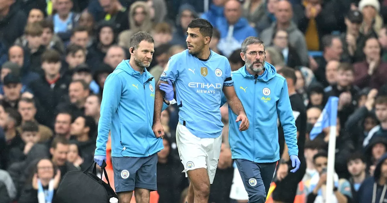 Man City suffer major Rodri injury scare against Arsenal