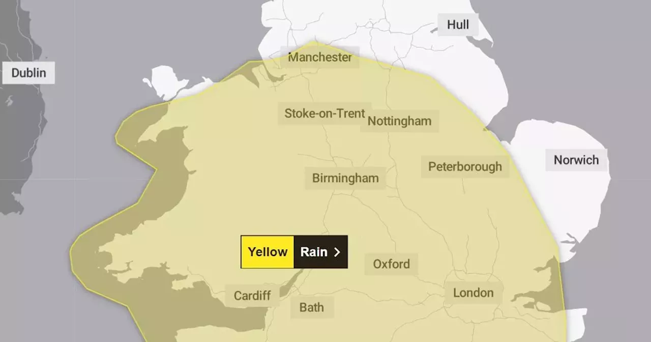 Met Office issue Greater Manchester weather warning