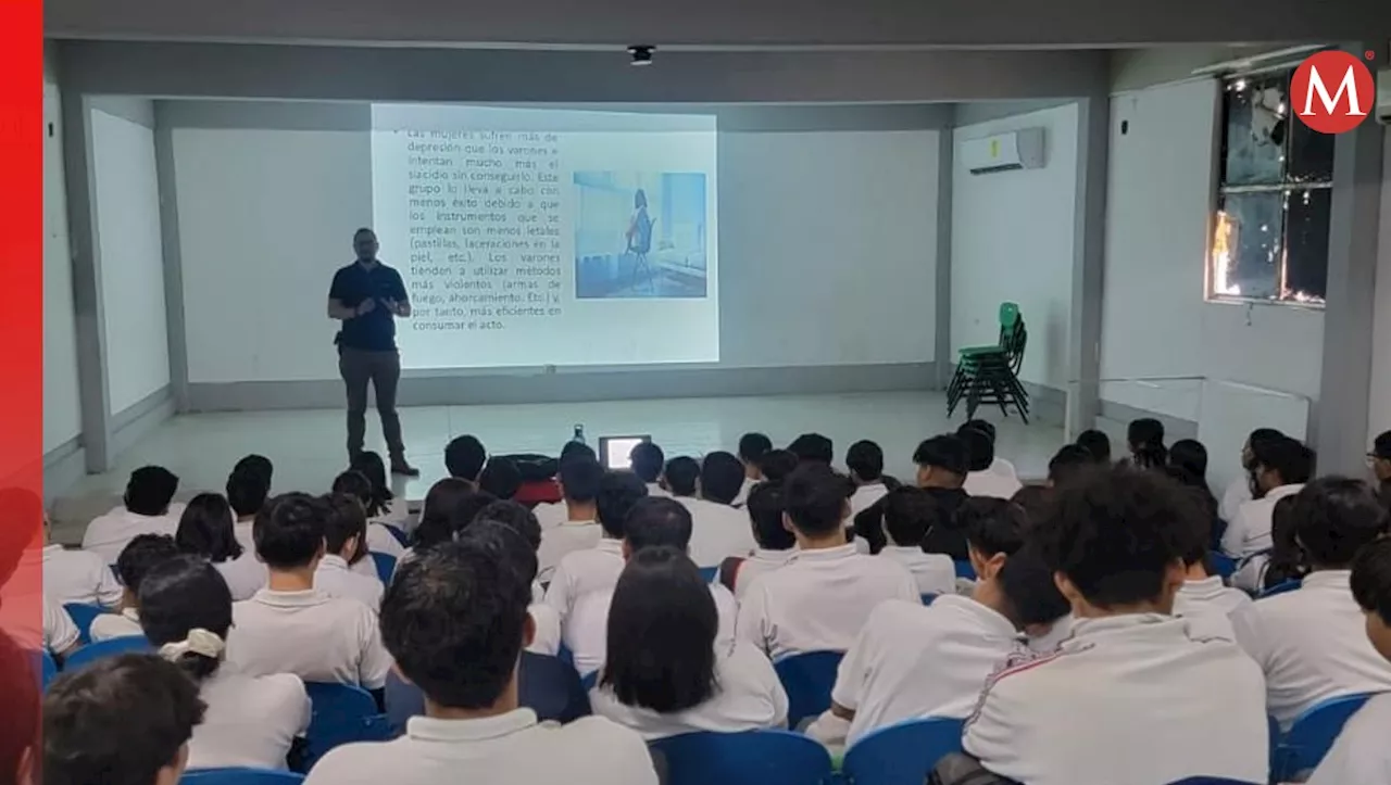 Ciclo de pláticas promueve la salud emocional entre alumnos de Gómez Palacio