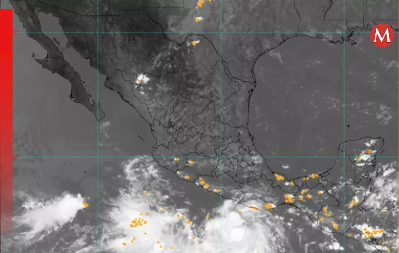 Se forma Depresión Tropical Diez-E en el Pacífico; dejará lluvias en Oaxaca y Guerrero