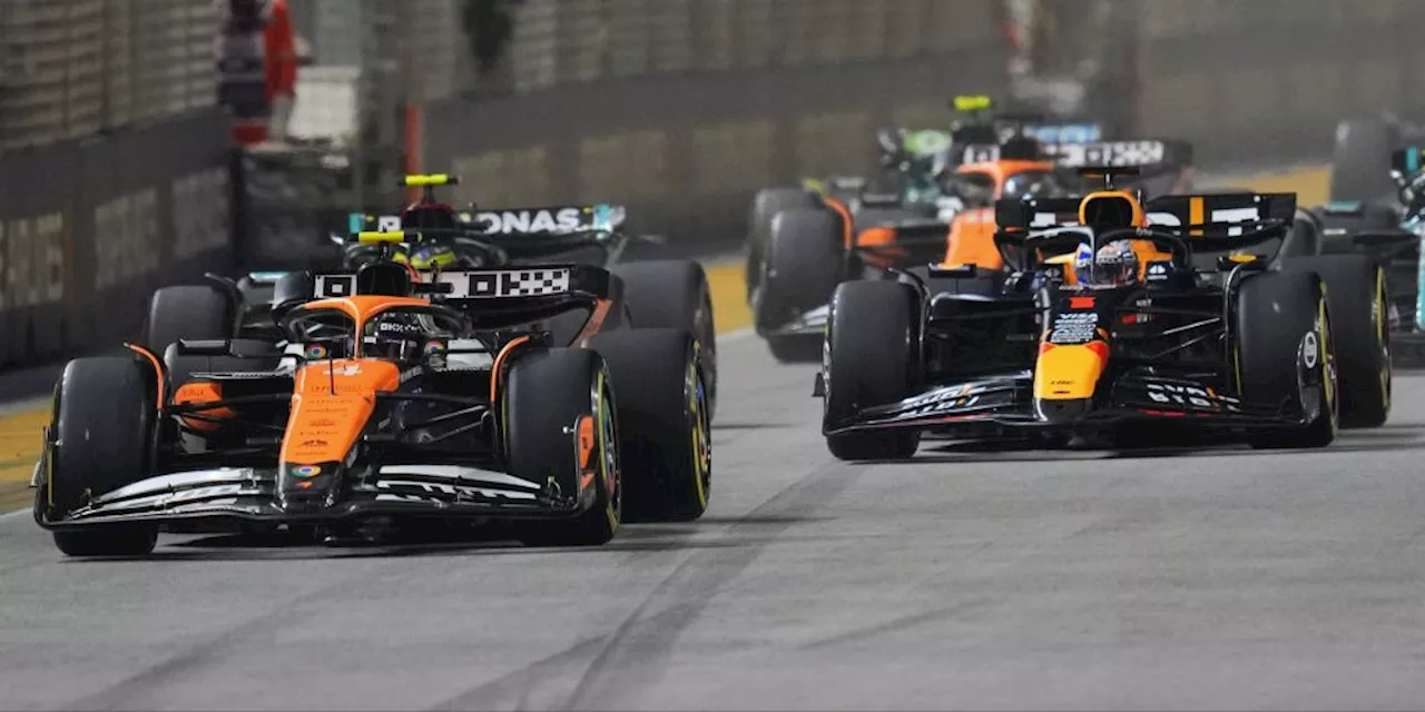 Formel 1: Norris gewinnt Singapur-GP dominant vor Verstappen