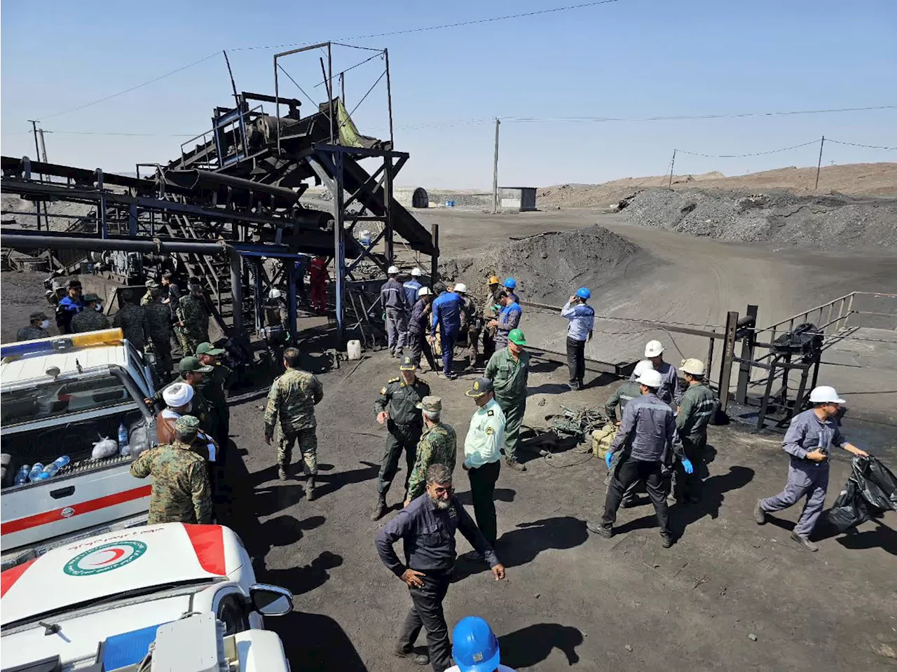 An explosion at a coal mine in eastern Iran kills at least 34 workers