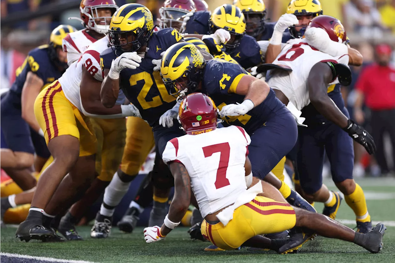 No. 18 Michigan defeats No. 11 USC 27-24 in Big Ten showdown