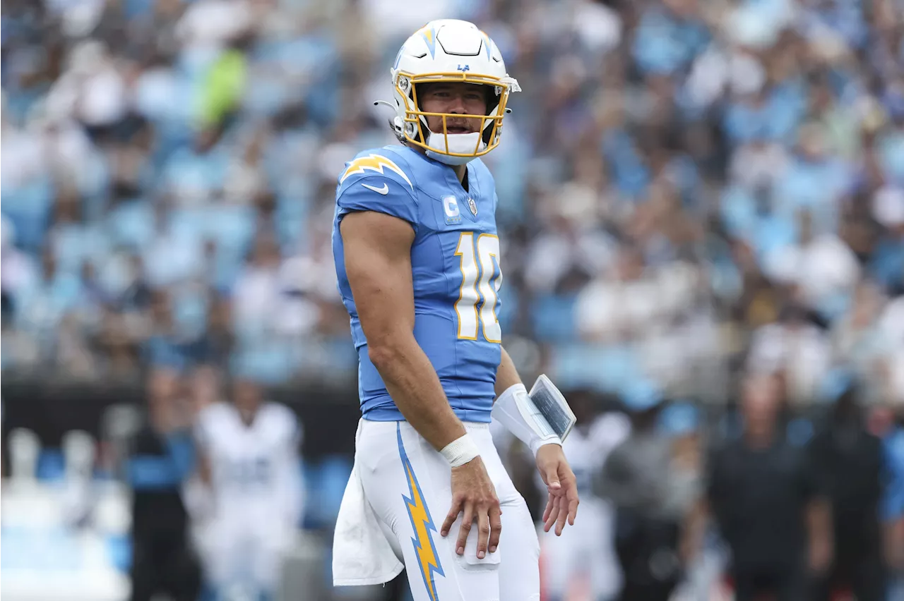 Chargers Star QB Justin Herbert Official Injury Status vs Steelers Revealed