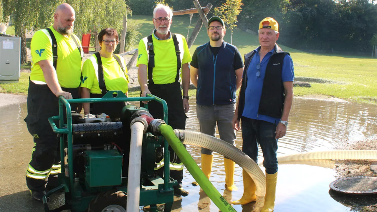 Auch Oberndorfer Florianis waren voll im Einsatz