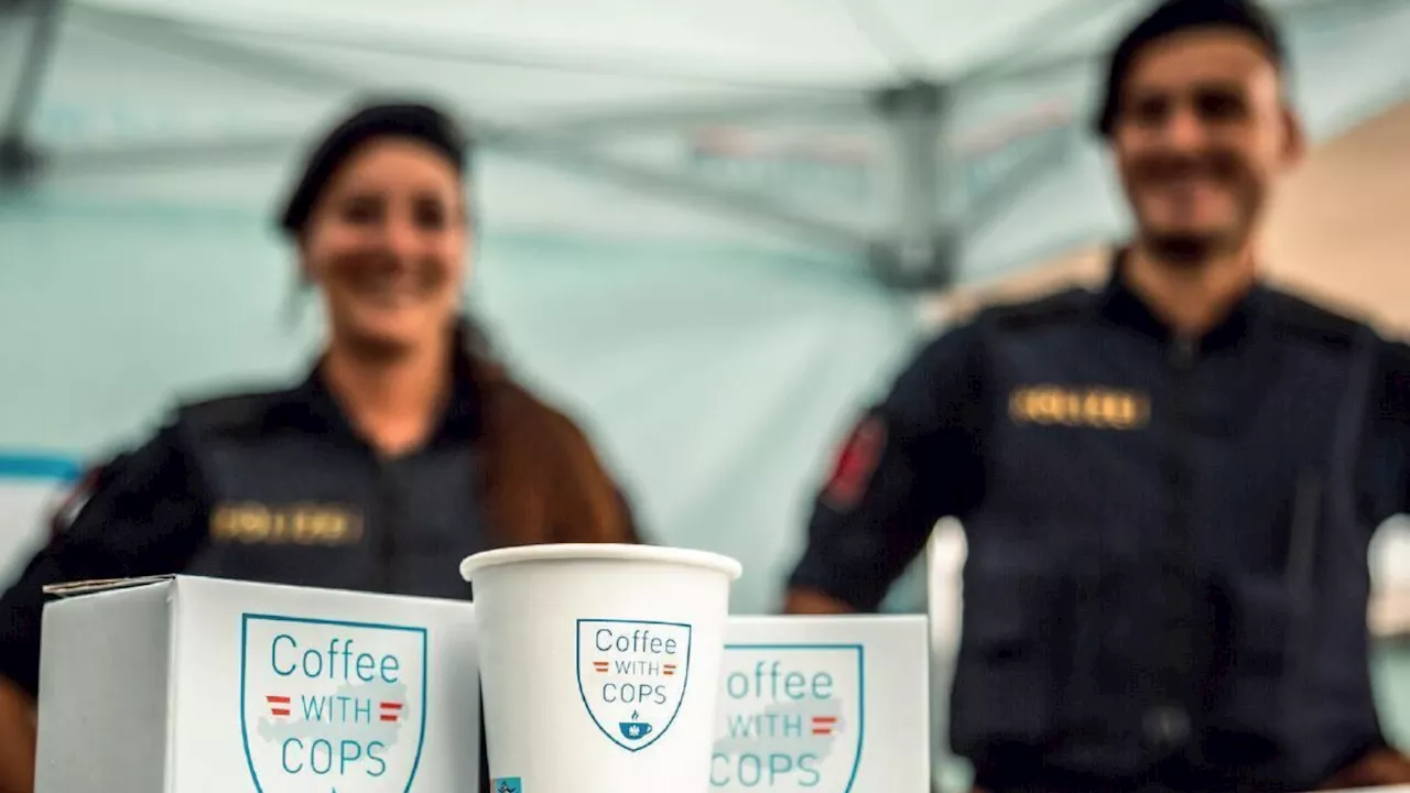 Sechs Mal wird im Bezirk Hollabrunn zu „Coffee with Cops“ geladen