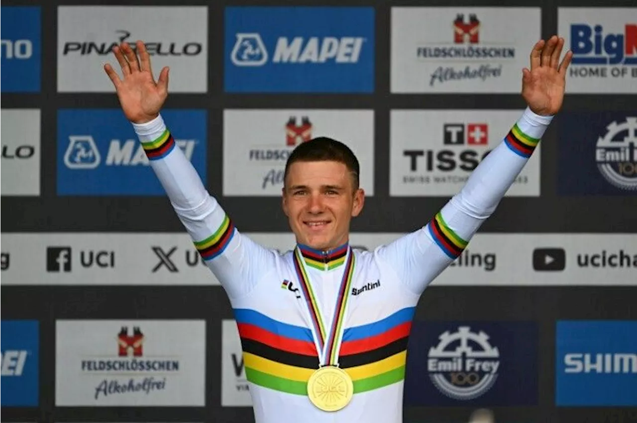 Remco Evenepoel conserve son titre mondial du contre-la-montre