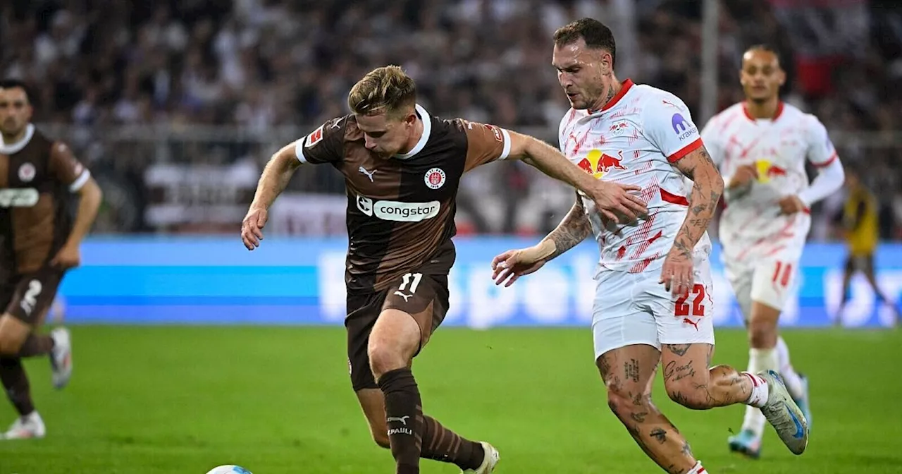 Aufsteiger St. Pauli holt gegen Leipzig ersten Punkt