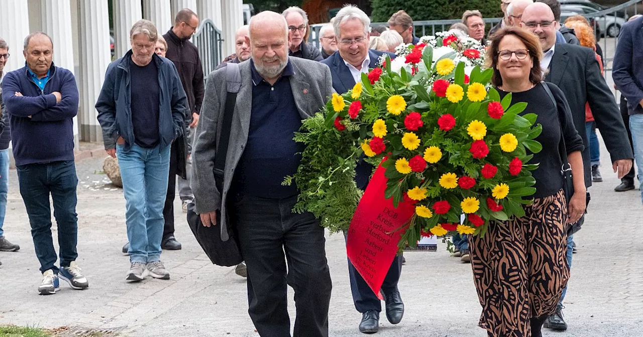 Einsatz gegen Nazis: Herforder verteilte Flugblätter gegen Adolf Hitler und wurde hingerichtet