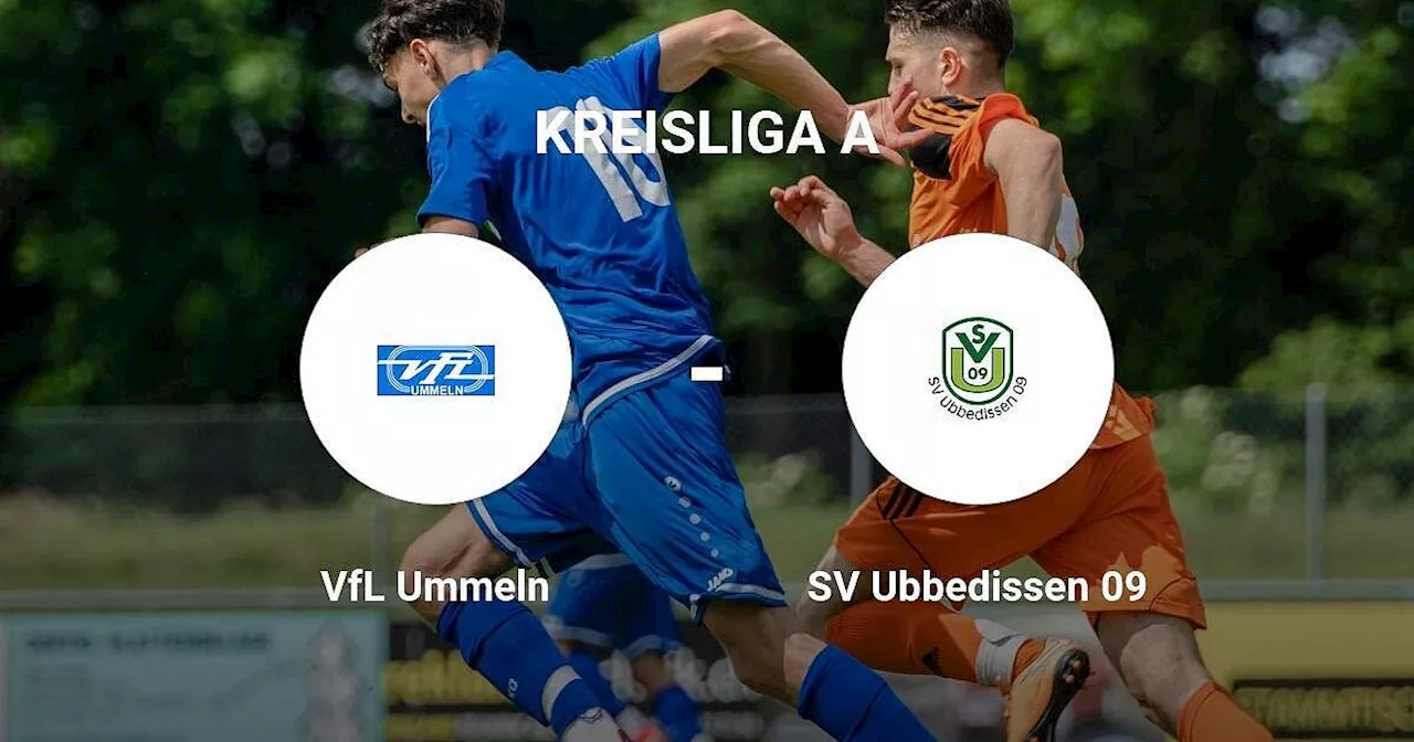 SV Ubbedissen 09 sichert sich knappen Erfolg gegen VfL Ummeln