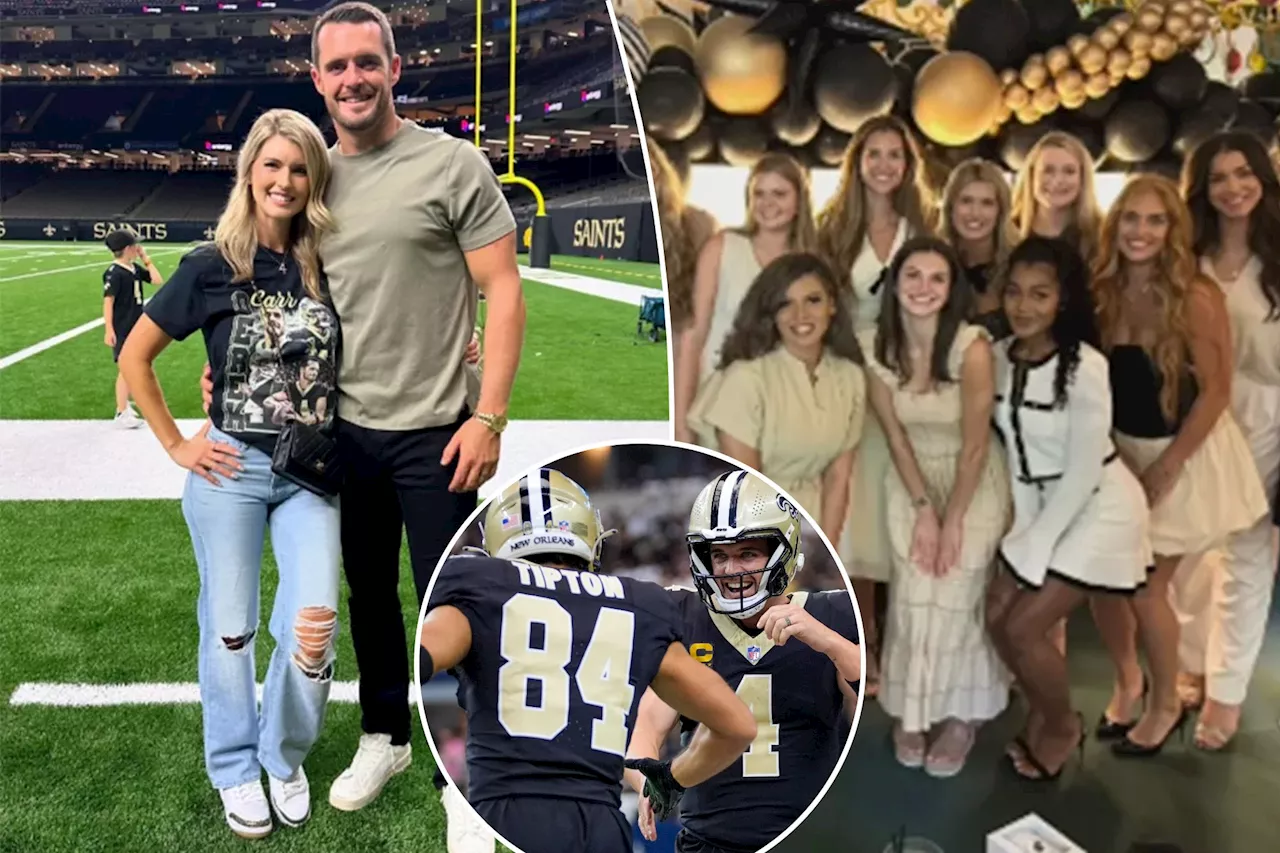 Derek Carr's wife shares intimate look at Saints ladies lunch before Week 3 vs. Eagles