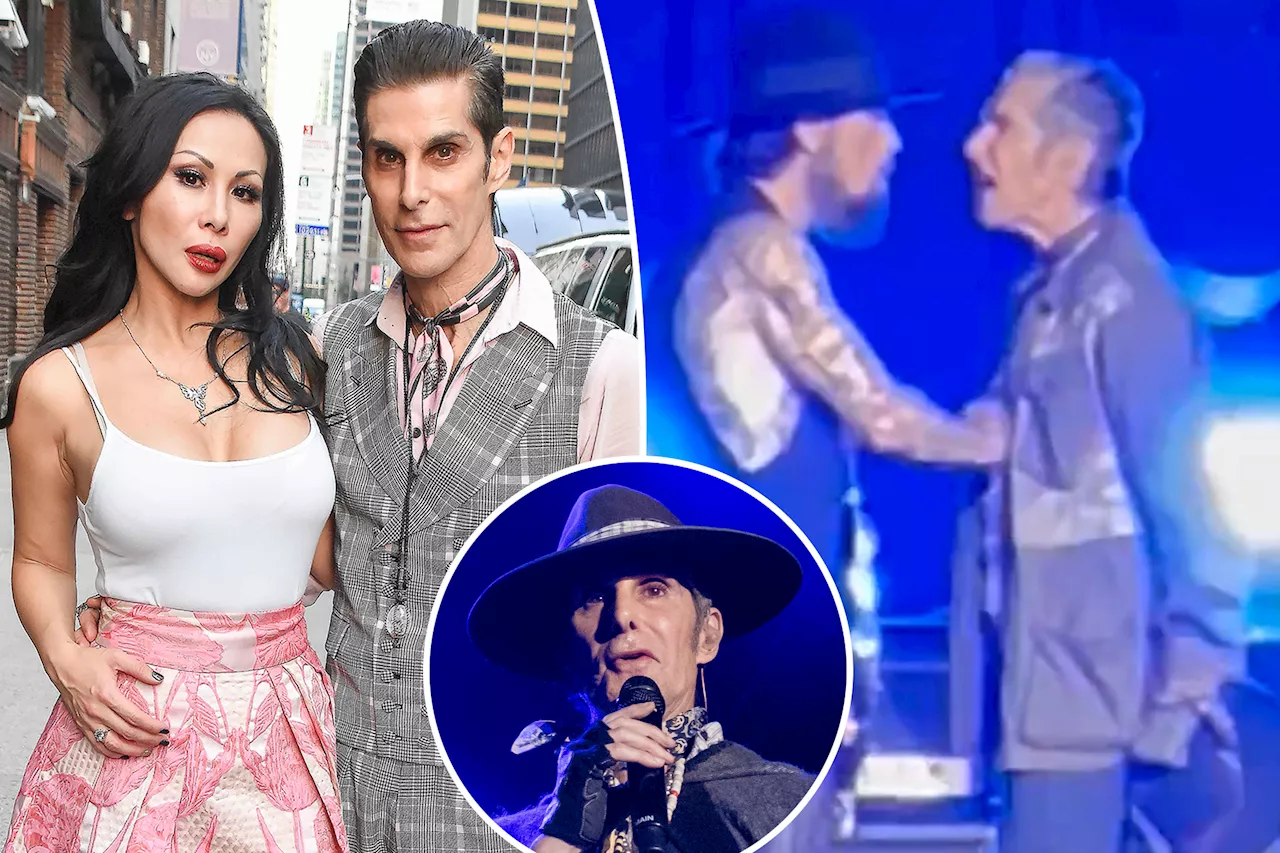 Perry Farrell's wife reveals he's seeking help after Dave Navarro fight: He 'had been pushed to the limit'