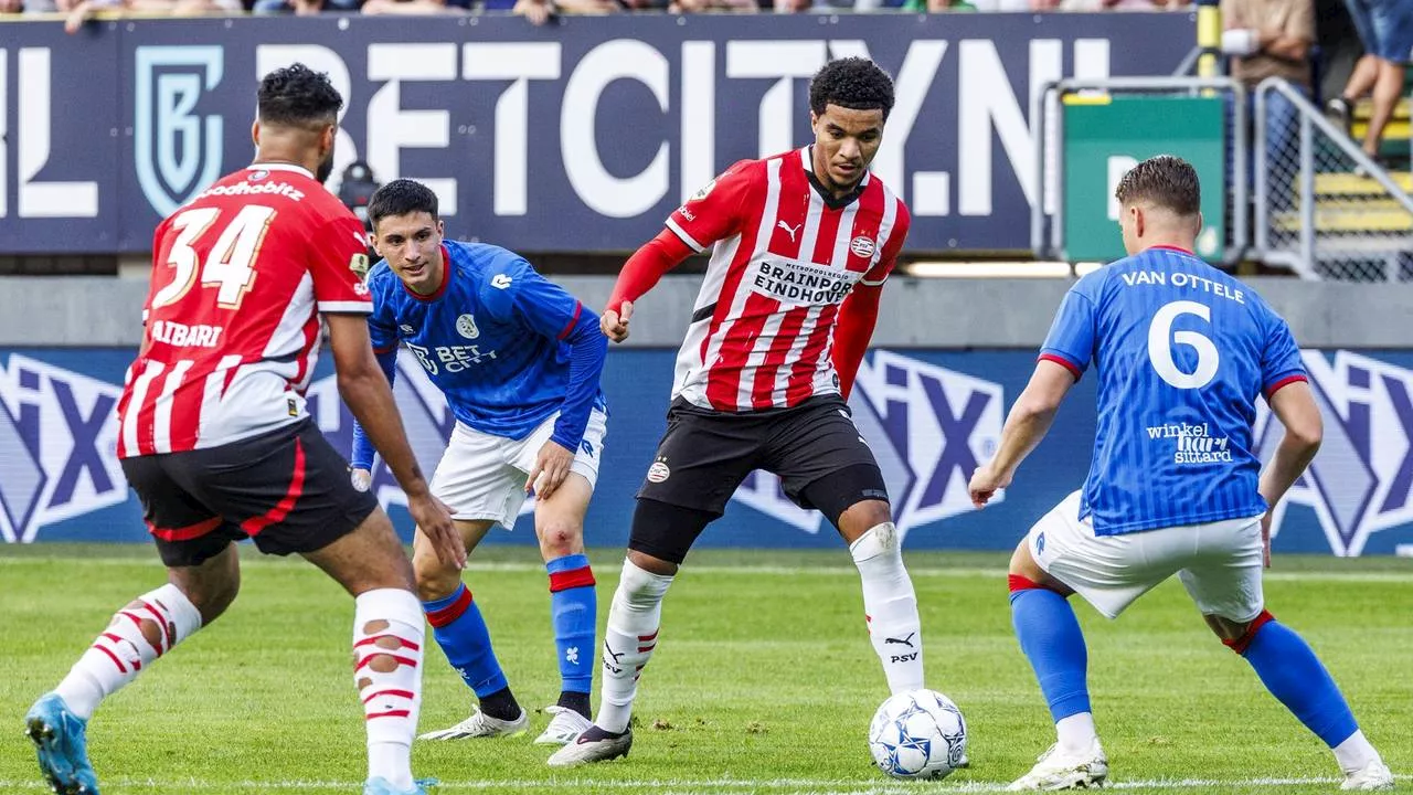 Laconiek PSV wordt niet afgestraft door Fortuna Sittard en blijft foutloos