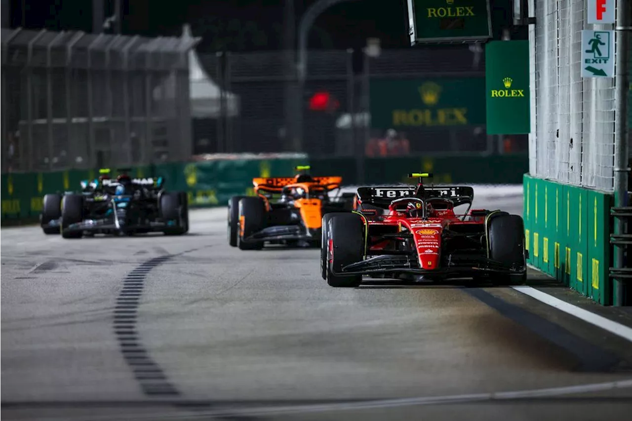 Formel 1 heute live: Rennen in Singapur im Free-TV, Stream und Ticker