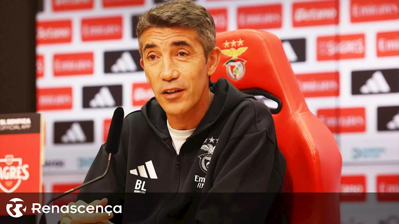 Bruno Lage diz que 'chip' do Benfica é 'conquistar os três pontos' no Bessa