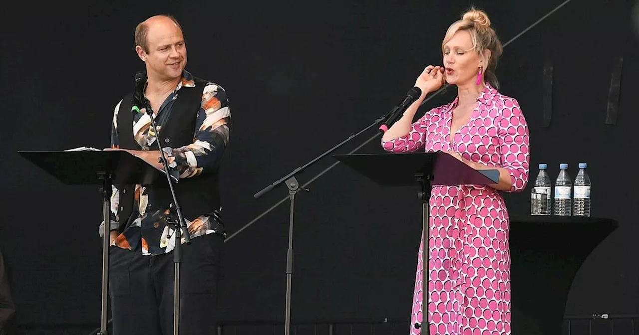 Anna Schudt und Moritz Führmann beim Düsseldorf-Festival