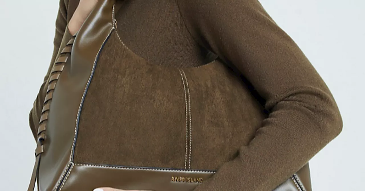 Fashion fans race to snap up River Island's affordable suede handbag that looks so expensive