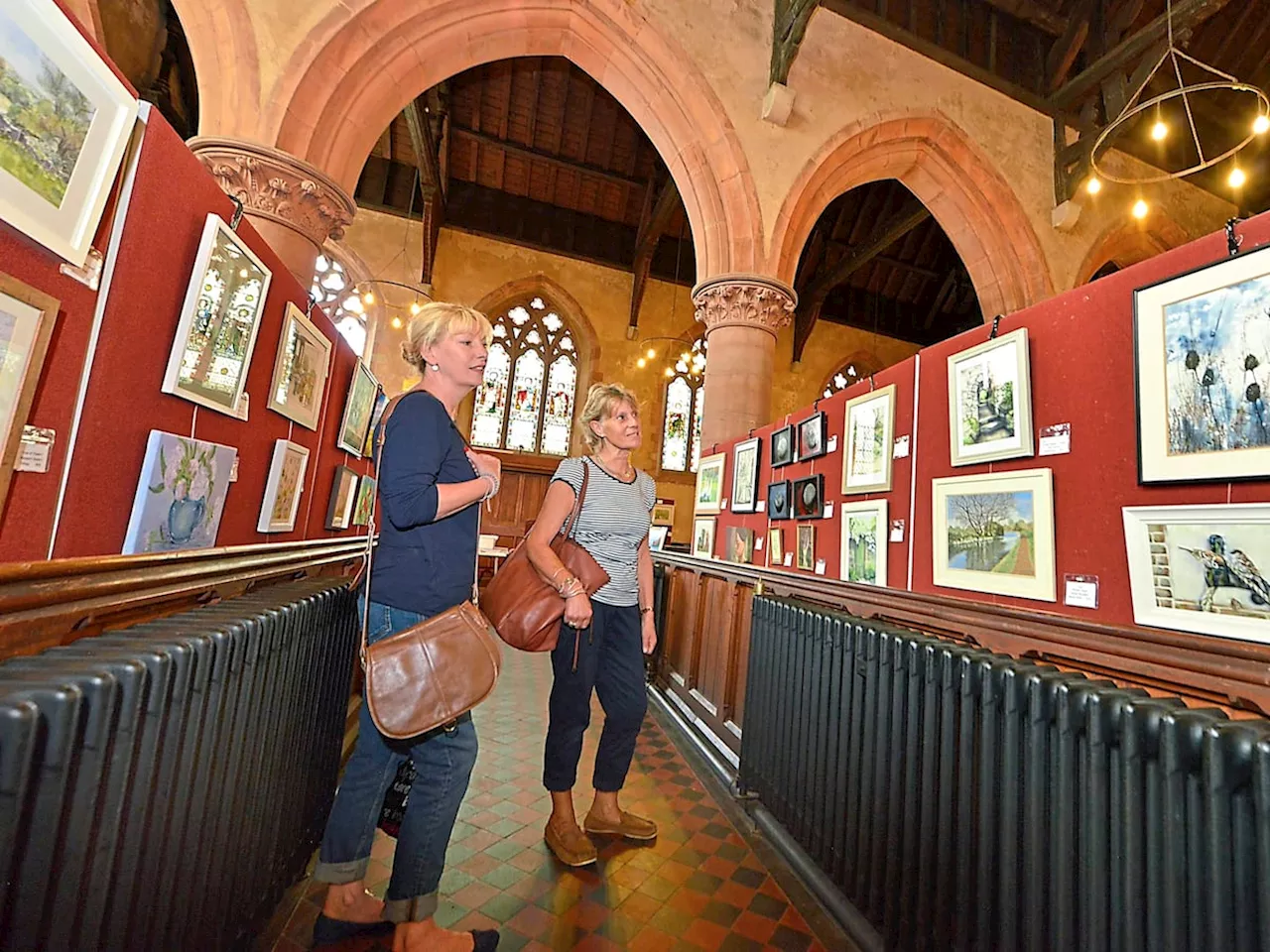 Local Art Exhibition Raises Almost Double in Shropshire