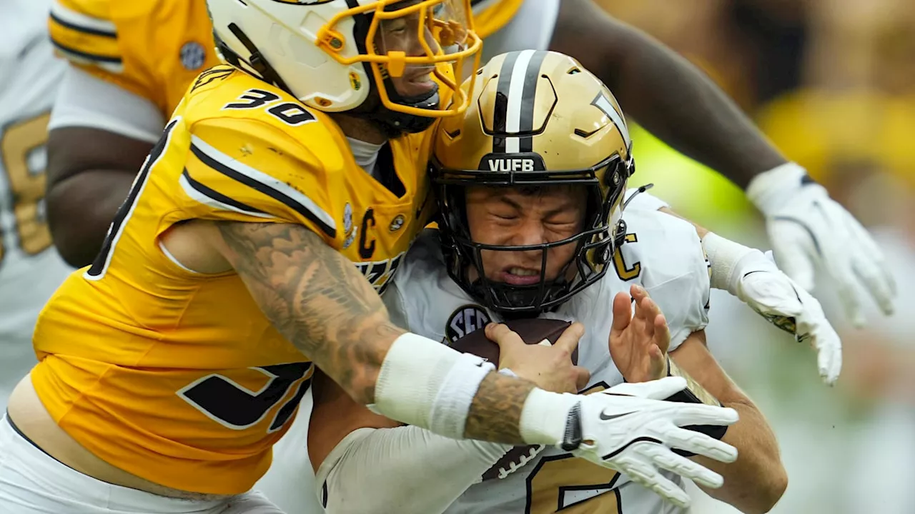 No 7. Missouri Narrowly Escapes Vanderbilt in Overtime