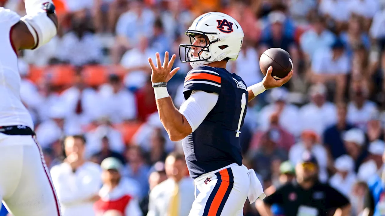 Veteran Auburn QB Payton Thorne Owns Arkansas Loss: 'We Just Weren’t Good Enough'