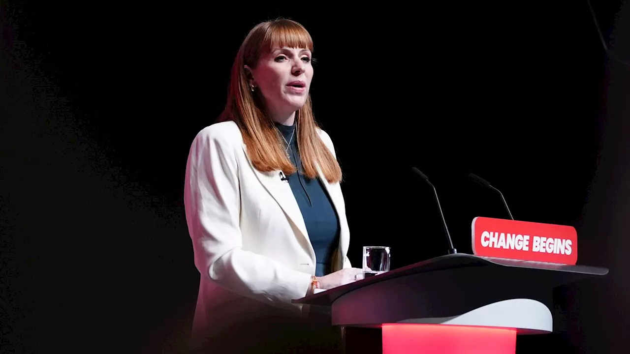 Politics latest: Angela Rayner promises to 'keep faith' with voters amid row over donations