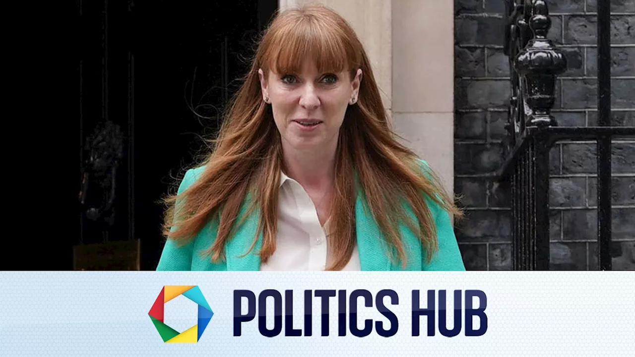 Politics latest: Angela Rayner speaking as Labour conference overshadowed by donations row