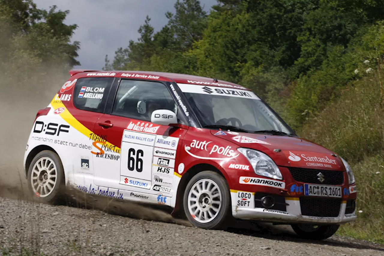 Jubiläumssaison im Suzuki Rallye Cup