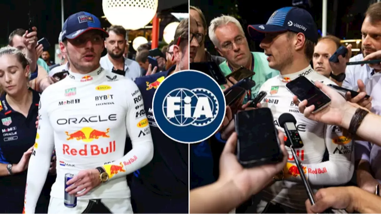 FIA ‘make decision’ on Max Verstappen’s press conference antics during Singapore Grand Prix weekend