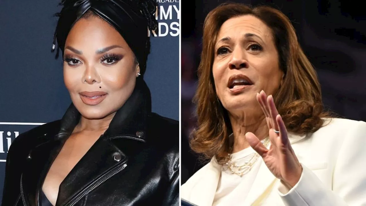 Sängerin Janet Jackson bezeichnet Vizepräsidentin Kamala Harris fälschlicherweise als 'nicht schwarz'