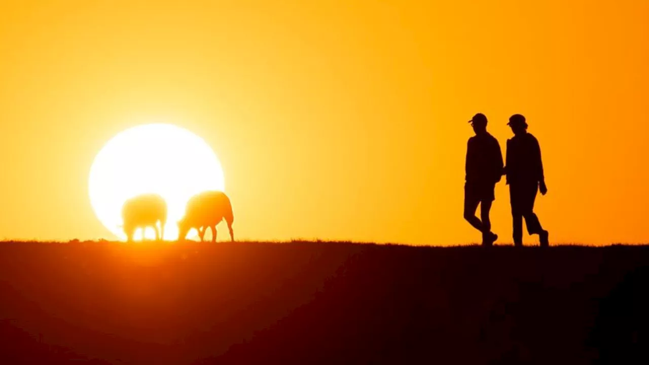 Wetter im Norden: Menschen im Norden genießen die letzten sommerlichen Tage