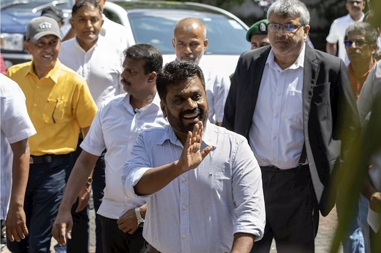 Marxist-leaning Dissanayake leads Sri Lanka presidential polls as vote counting continues