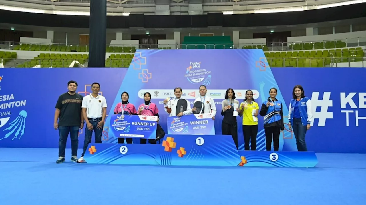 Indonesia Para Badminton Internasional 2024: Tuan Rumah Hattrick Juara Umum