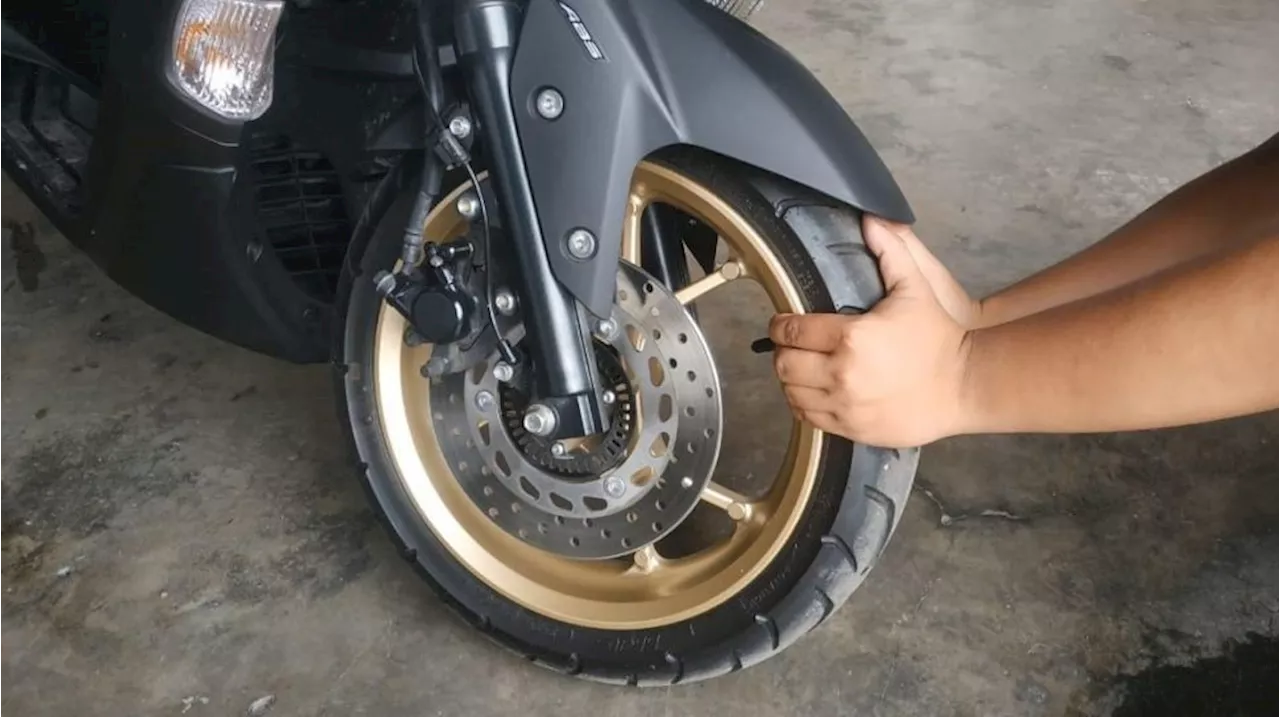 Jangan Dicoba Sering-sering, Ini Bahaya Semir Ban Motor