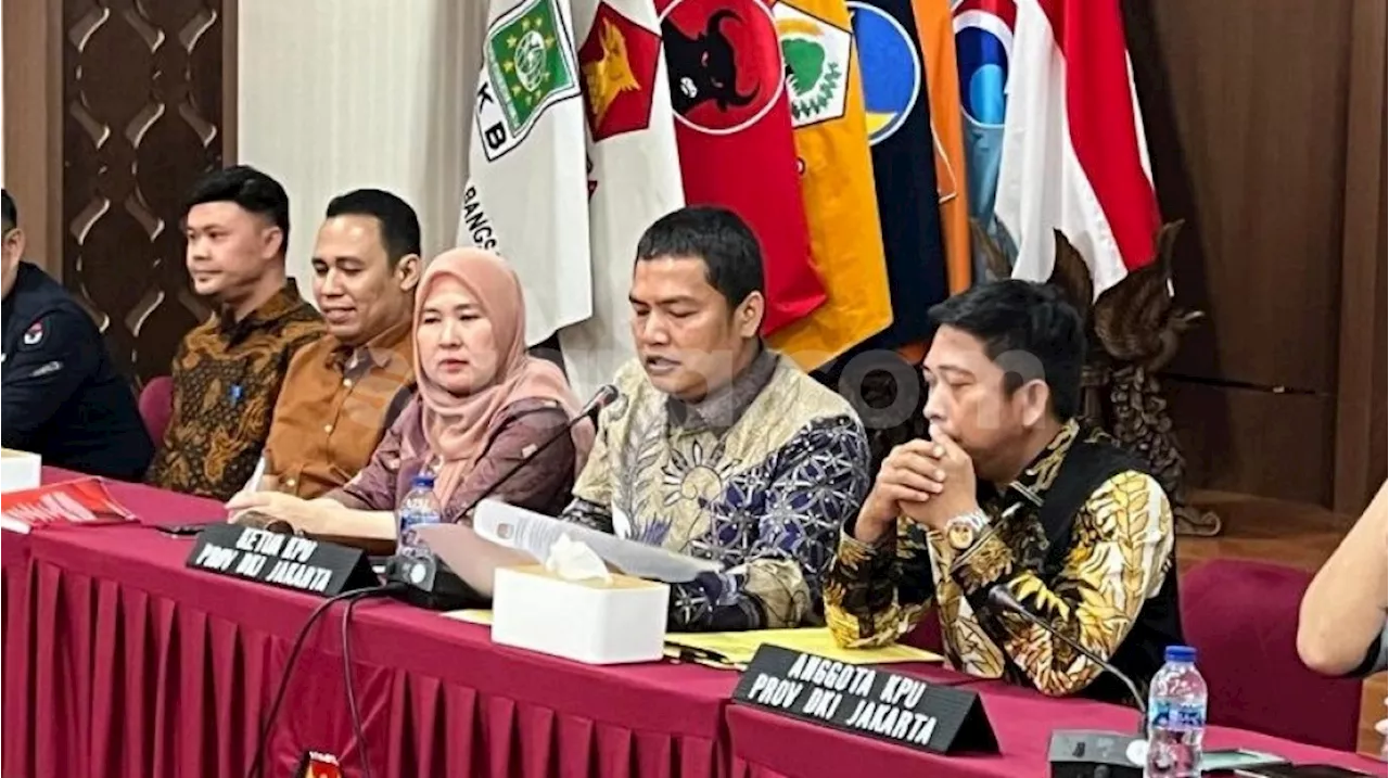 Tetapkan RK-Suswono, Pramono-Rano, dan Dharma-Kun jadi Kontestan Pilkada Jakarta, KPU: Nomor Urut Diundi Besok