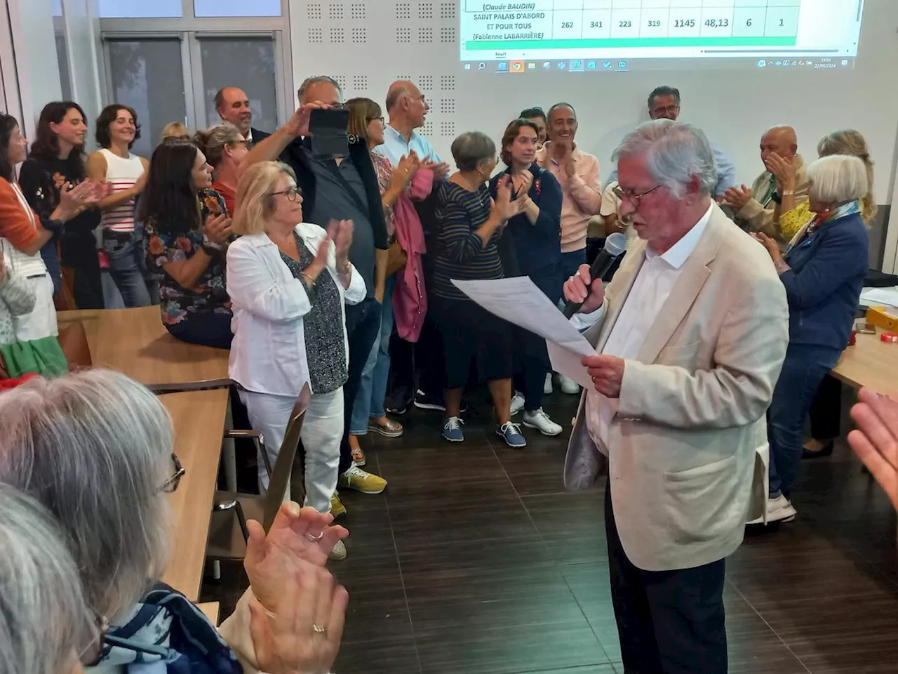 Élections municipales à Saint-Palais-sur-Mer : Claude Baudin réélu, ses opposants muets de déception