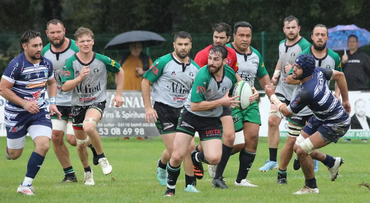 Rugby (Fédérale 3) : Saint-Astier/Neuvic a pu dérouler contre Caussade