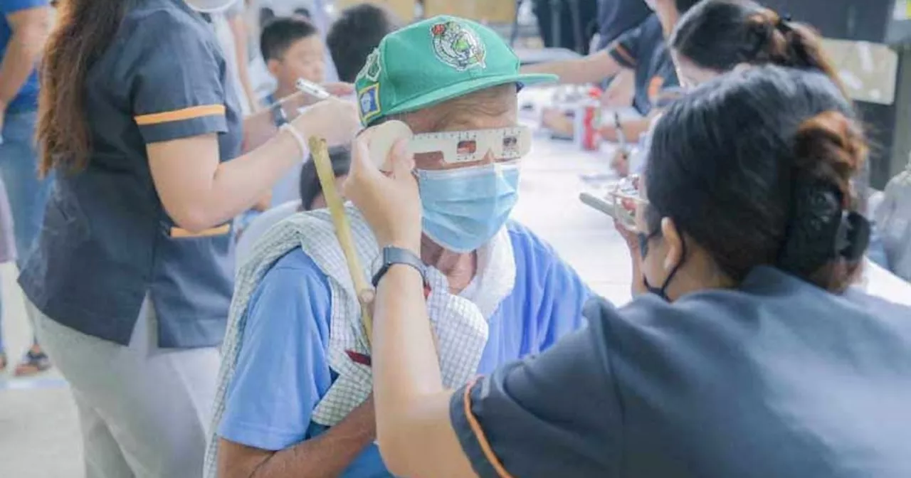 Over 400 Binaliw residents get free medical care