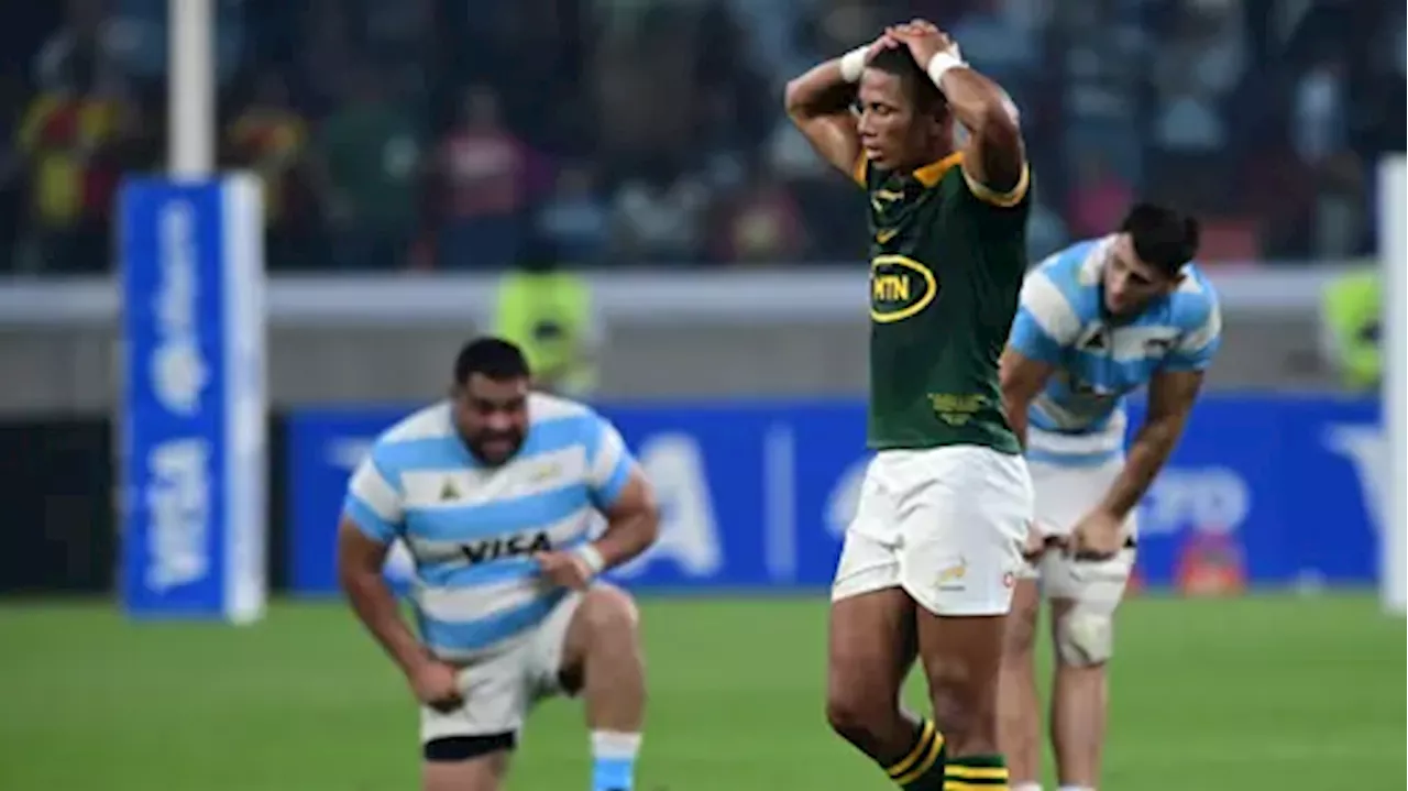 Libbok's missed kick costs Bok chance to wrap up Rugby Champs