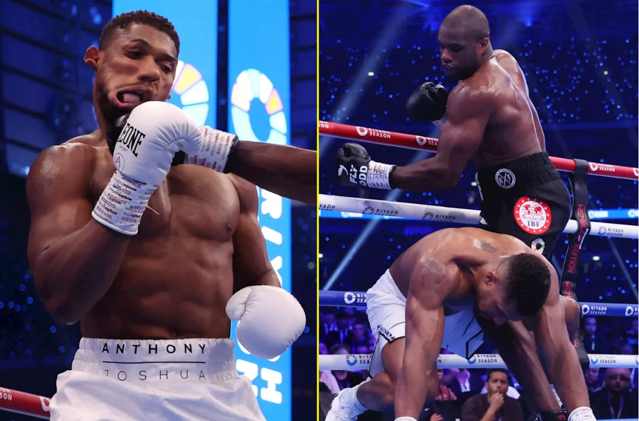 Incredible Daniel Dubois punch left Anthony Joshua’s face disfigured as incredible new images emerge...