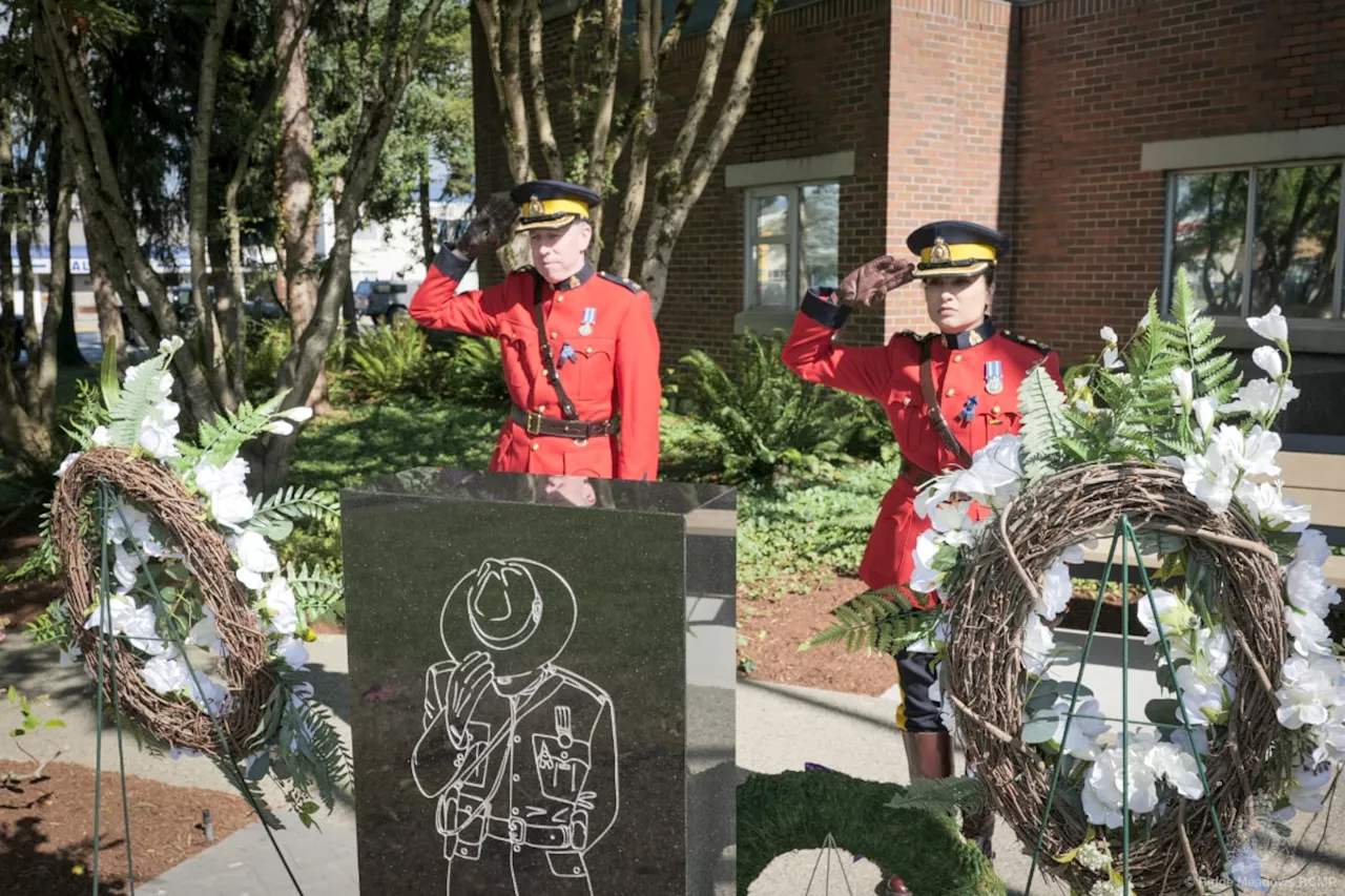 Ridge Meadows RCMP Const. Rick O'Brien Honored One Year After Tragic Death