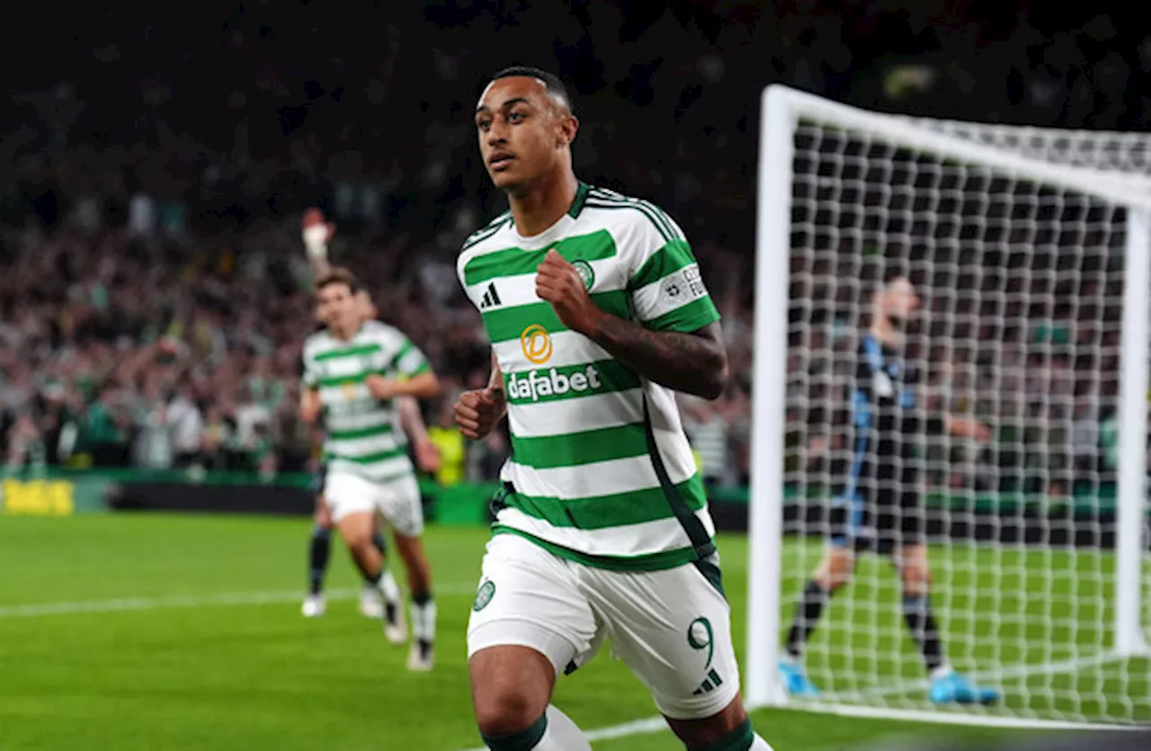 Adam Idah scores two goals in two minutes as Celtic progress to cup semi-finals