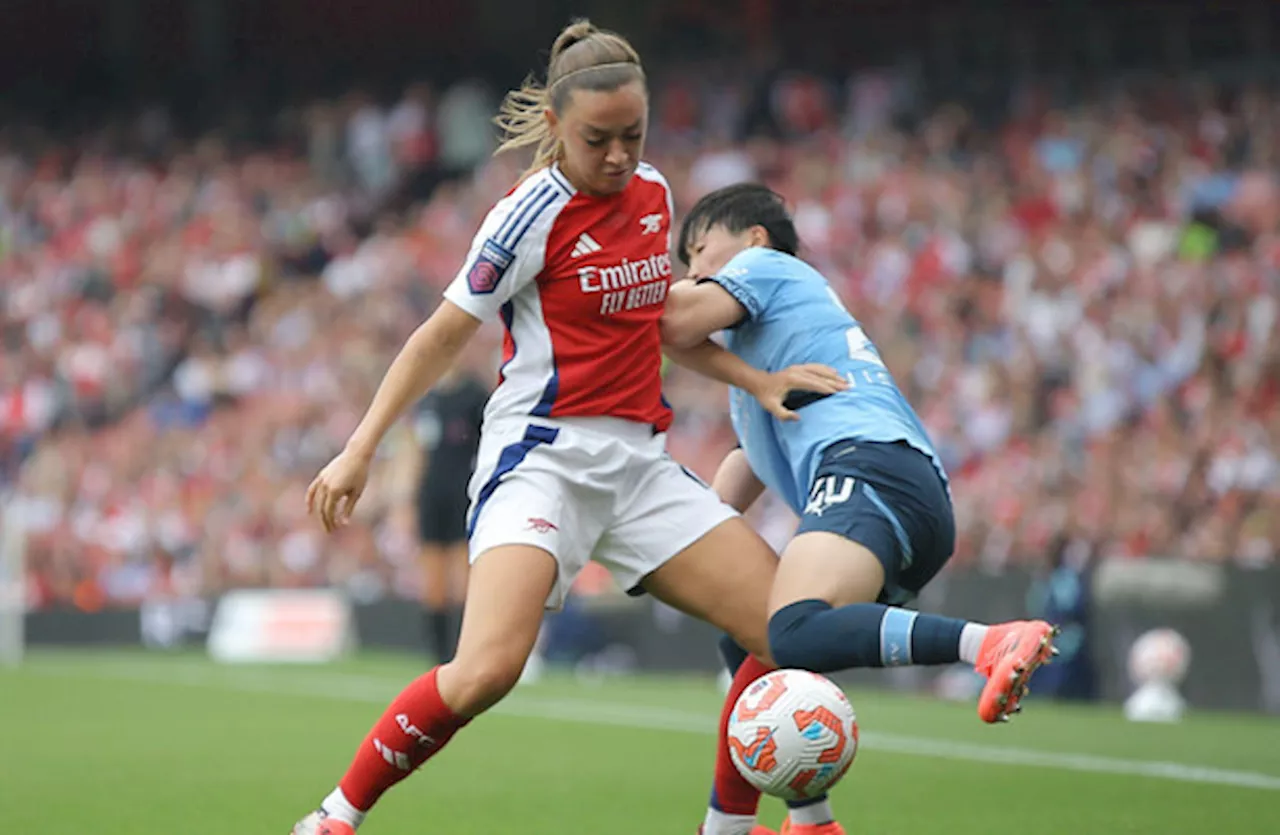 Katie McCabe helps Arsenal to opening draw against Man City at the Emirates