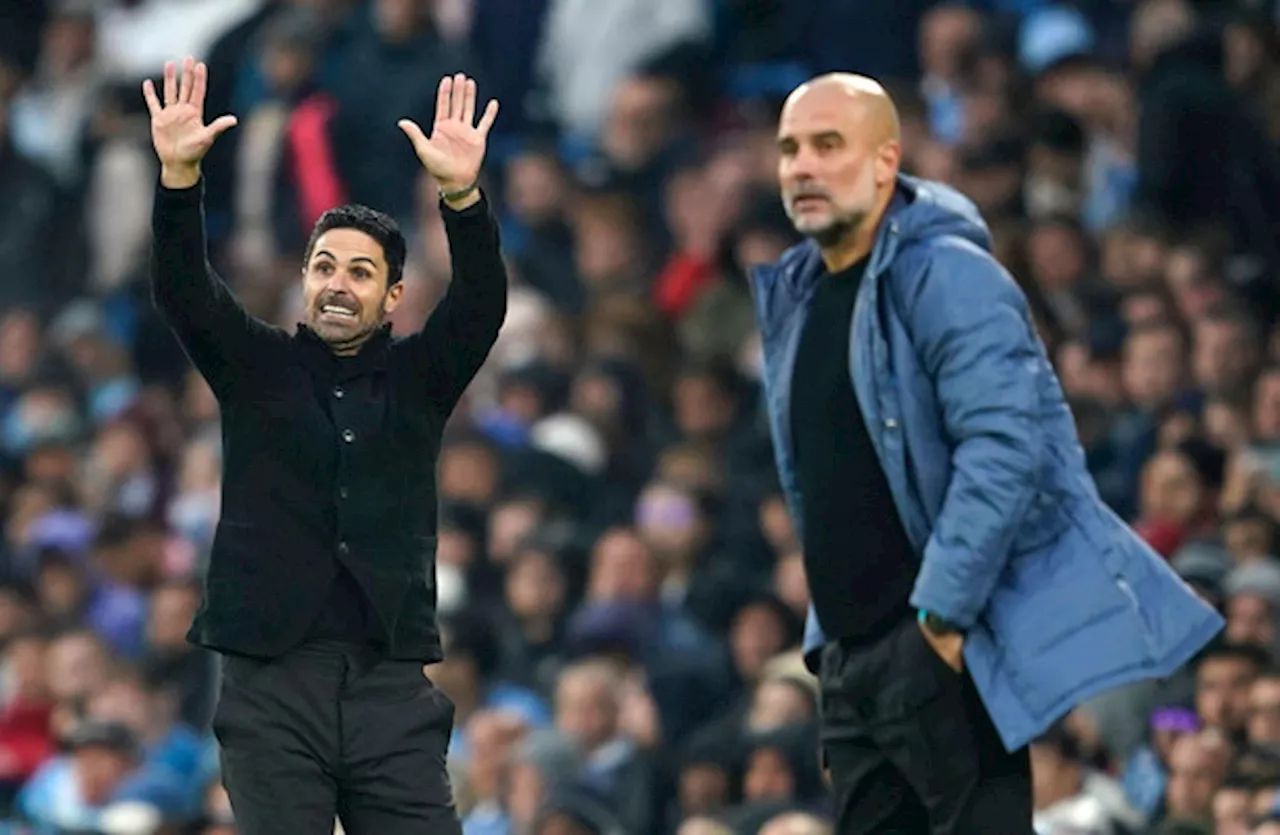 Pep Guardiola and Mikel Arteta frustrated by officials during action-packed draw