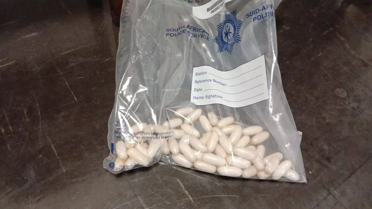 Namibian woman arrested at OR Tambo airport after swallowing dozens of bags of drugs