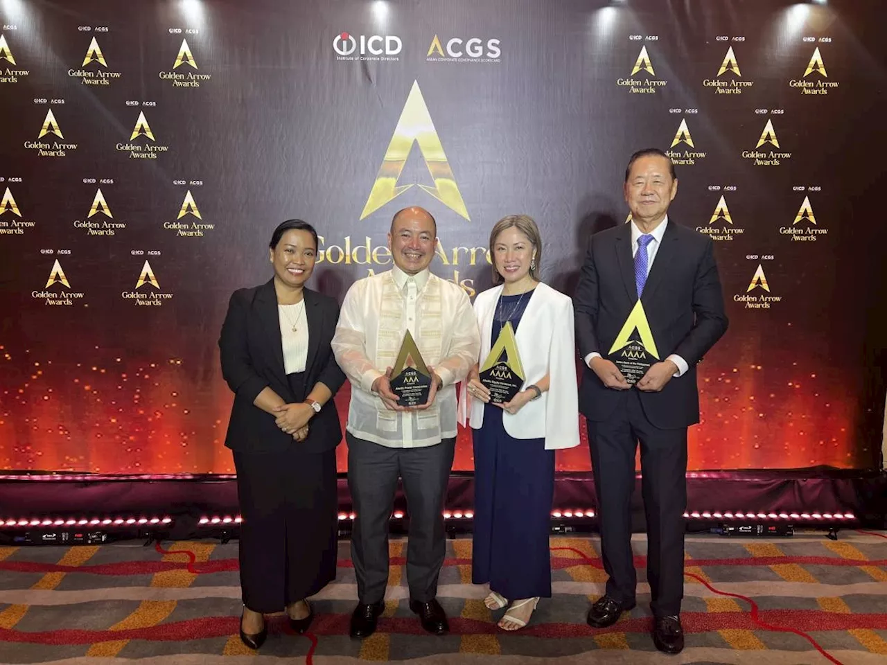 AboitizPower scores 3-peat Golden Arrow Award