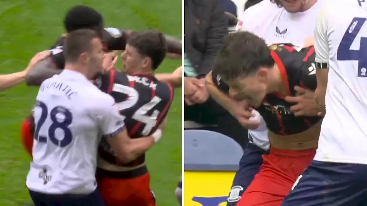 – Watch shock moment Championship star appears to sink teeth into Ian Rush’s nephew leavin...