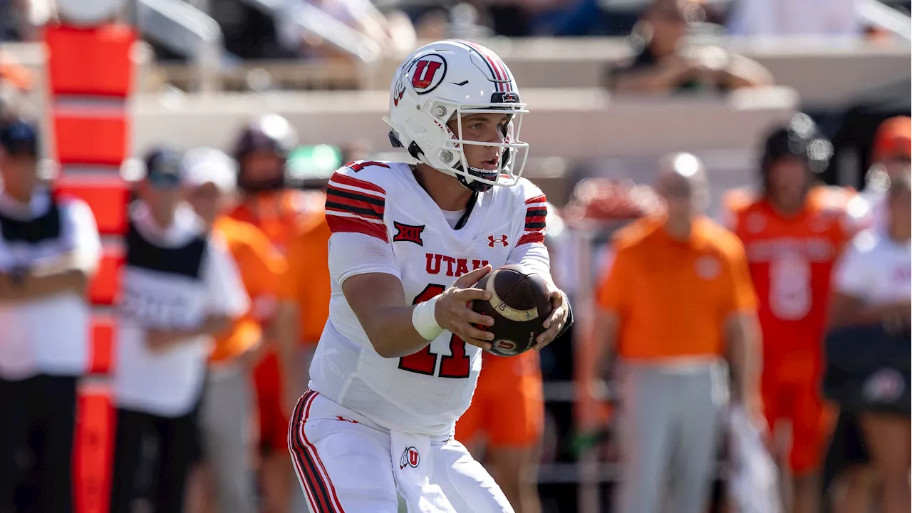 Bernard runs for 182 yards as No. 12 Utah wins Big 12 debut, beating No. 14 Oklahoma State