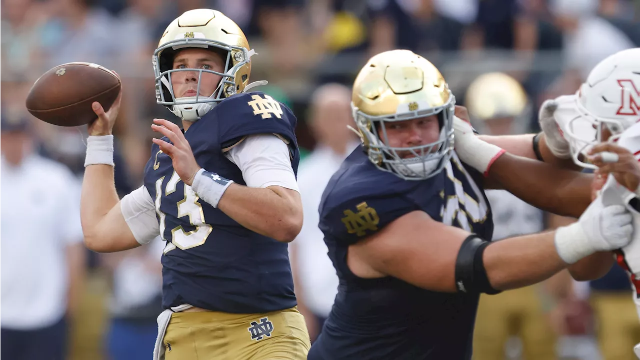 No. 17 Notre Dame shakes off sluggish start in win over Miami (Ohio)