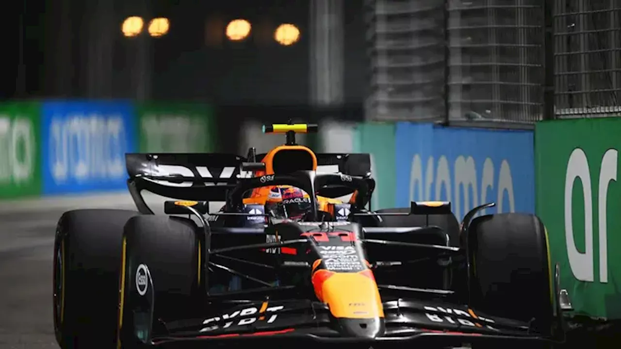 Checo Pérez finaliza 10 en GP de Singapur que gana Lando Norris